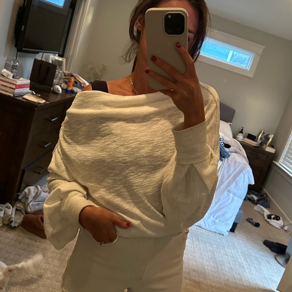 Free people off the shoulder top